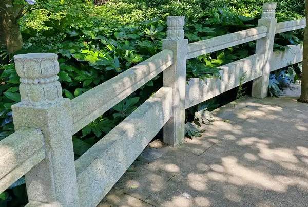 大连园林景观花岗岩栏杆定制 系列七